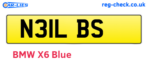 N31LBS are the vehicle registration plates.