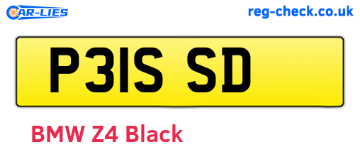 P31SSD are the vehicle registration plates.