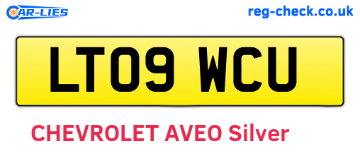 LT09WCU are the vehicle registration plates.