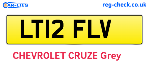 LT12FLV are the vehicle registration plates.