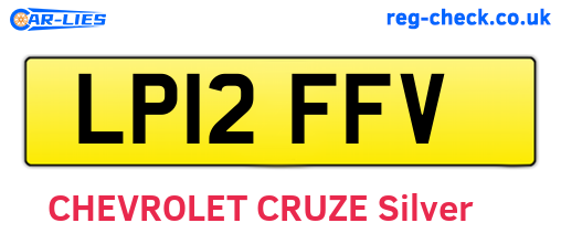 LP12FFV are the vehicle registration plates.