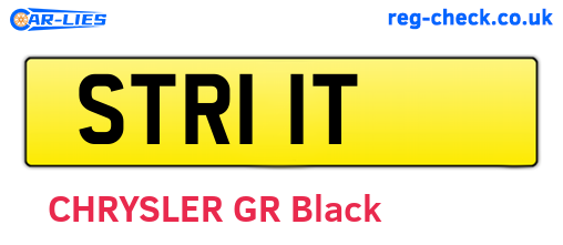 STR11T are the vehicle registration plates.