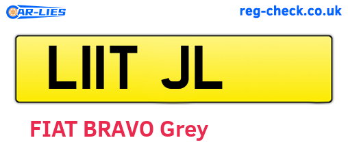 L11TJL are the vehicle registration plates.