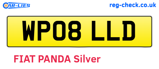WP08LLD are the vehicle registration plates.
