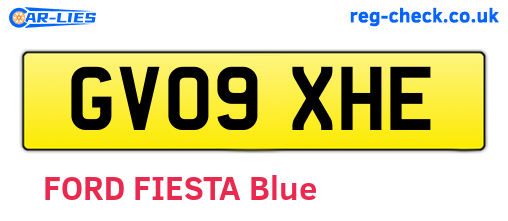 GV09XHE are the vehicle registration plates.