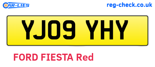 YJ09YHY are the vehicle registration plates.