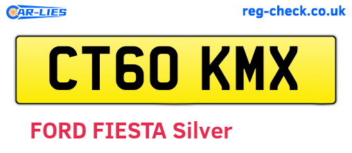 CT60KMX are the vehicle registration plates.