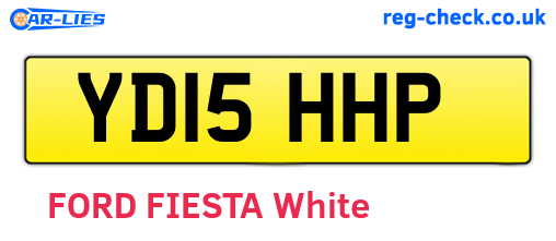 YD15HHP are the vehicle registration plates.