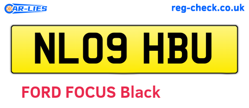 NL09HBU are the vehicle registration plates.