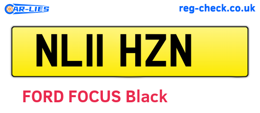 NL11HZN are the vehicle registration plates.