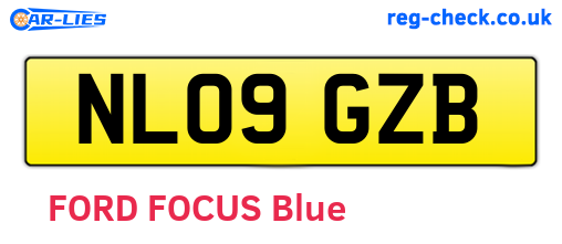 NL09GZB are the vehicle registration plates.