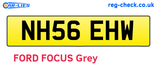 NH56EHW are the vehicle registration plates.