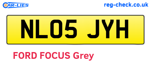 NL05JYH are the vehicle registration plates.