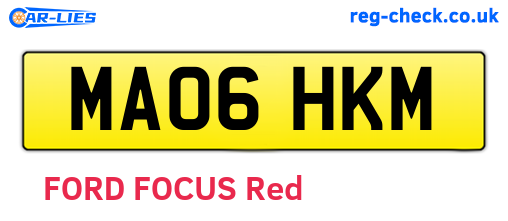 MA06HKM are the vehicle registration plates.