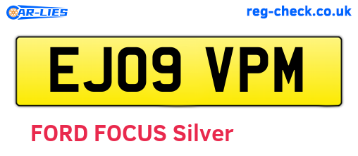 EJ09VPM are the vehicle registration plates.