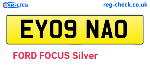 EY09NAO are the vehicle registration plates.