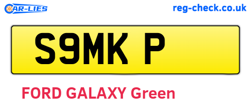S9MKP are the vehicle registration plates.