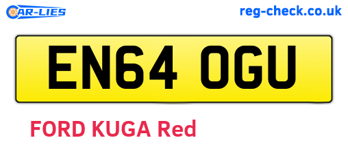 EN64OGU are the vehicle registration plates.