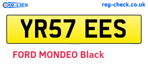 YR57EES are the vehicle registration plates.