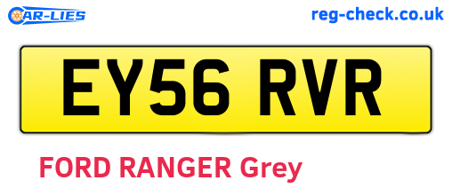 EY56RVR are the vehicle registration plates.