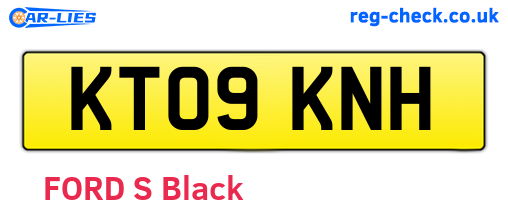KT09KNH are the vehicle registration plates.