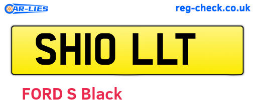 SH10LLT are the vehicle registration plates.