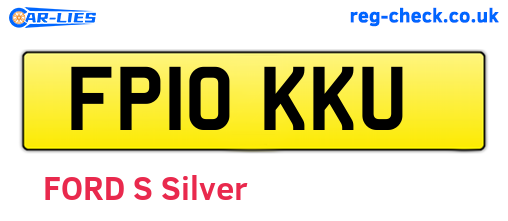 FP10KKU are the vehicle registration plates.
