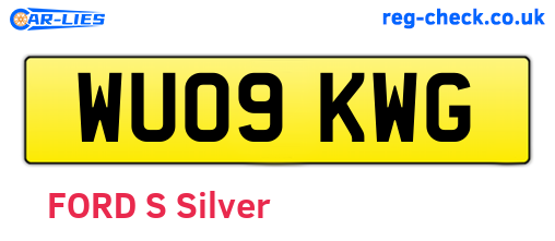 WU09KWG are the vehicle registration plates.