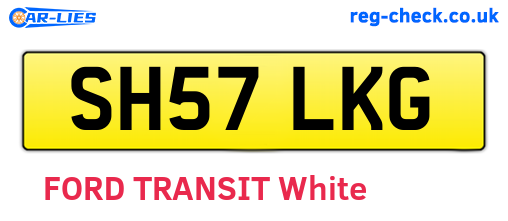 SH57LKG are the vehicle registration plates.