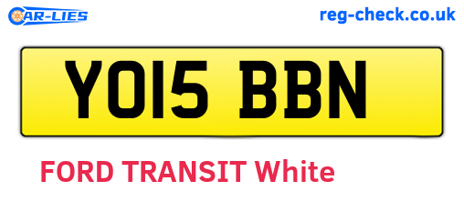 YO15BBN are the vehicle registration plates.