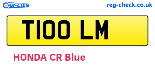 T10OLM are the vehicle registration plates.