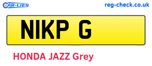 N1KPG are the vehicle registration plates.