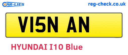 V15NAN are the vehicle registration plates.