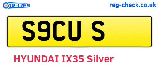 S9CUS are the vehicle registration plates.