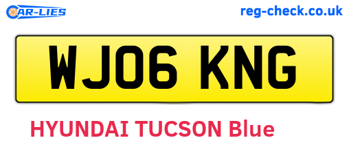 WJ06KNG are the vehicle registration plates.