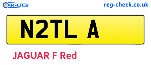N2TLA are the vehicle registration plates.