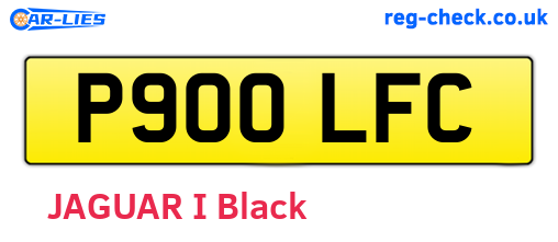 P900LFC are the vehicle registration plates.
