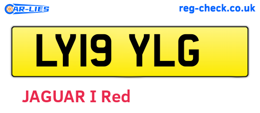 LY19YLG are the vehicle registration plates.