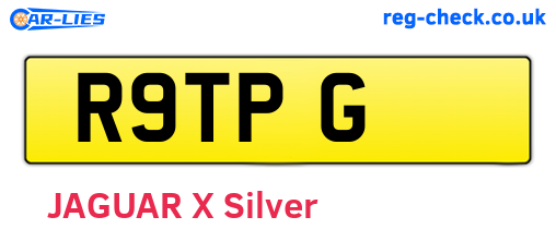 R9TPG are the vehicle registration plates.