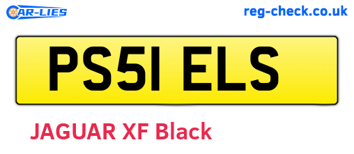 PS51ELS are the vehicle registration plates.