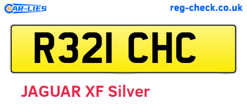R321CHC are the vehicle registration plates.