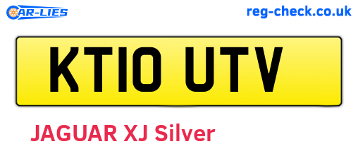 KT10UTV are the vehicle registration plates.