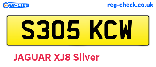 S305KCW are the vehicle registration plates.