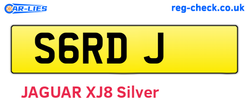 S6RDJ are the vehicle registration plates.