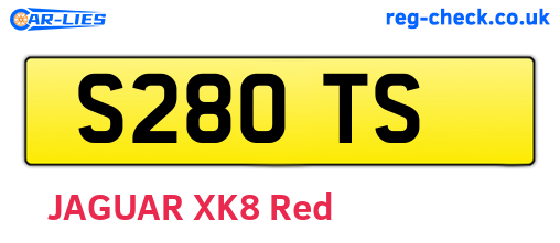 S28OTS are the vehicle registration plates.