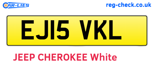 EJ15VKL are the vehicle registration plates.