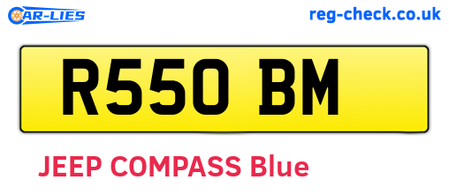 R55OBM are the vehicle registration plates.