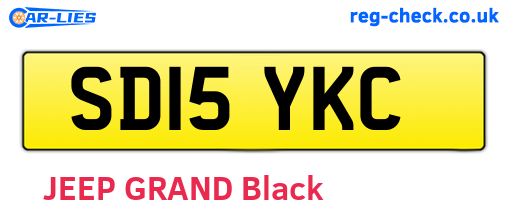 SD15YKC are the vehicle registration plates.