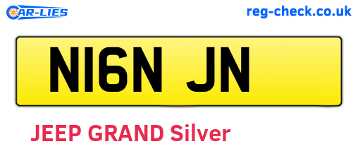 N16NJN are the vehicle registration plates.