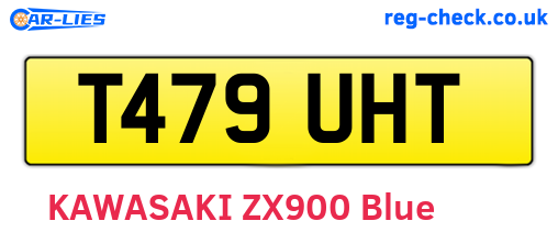 T479UHT are the vehicle registration plates.
